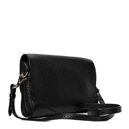 Burberry Grainy Calfskin Heritage Grain Small Crossbody Bag Black 2 of 5