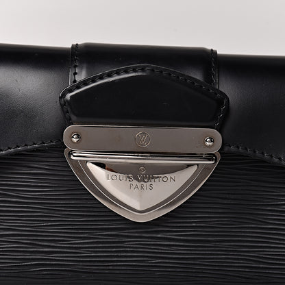 Louis Vuitton Epi Montaigne Clutch Black 10 of 10