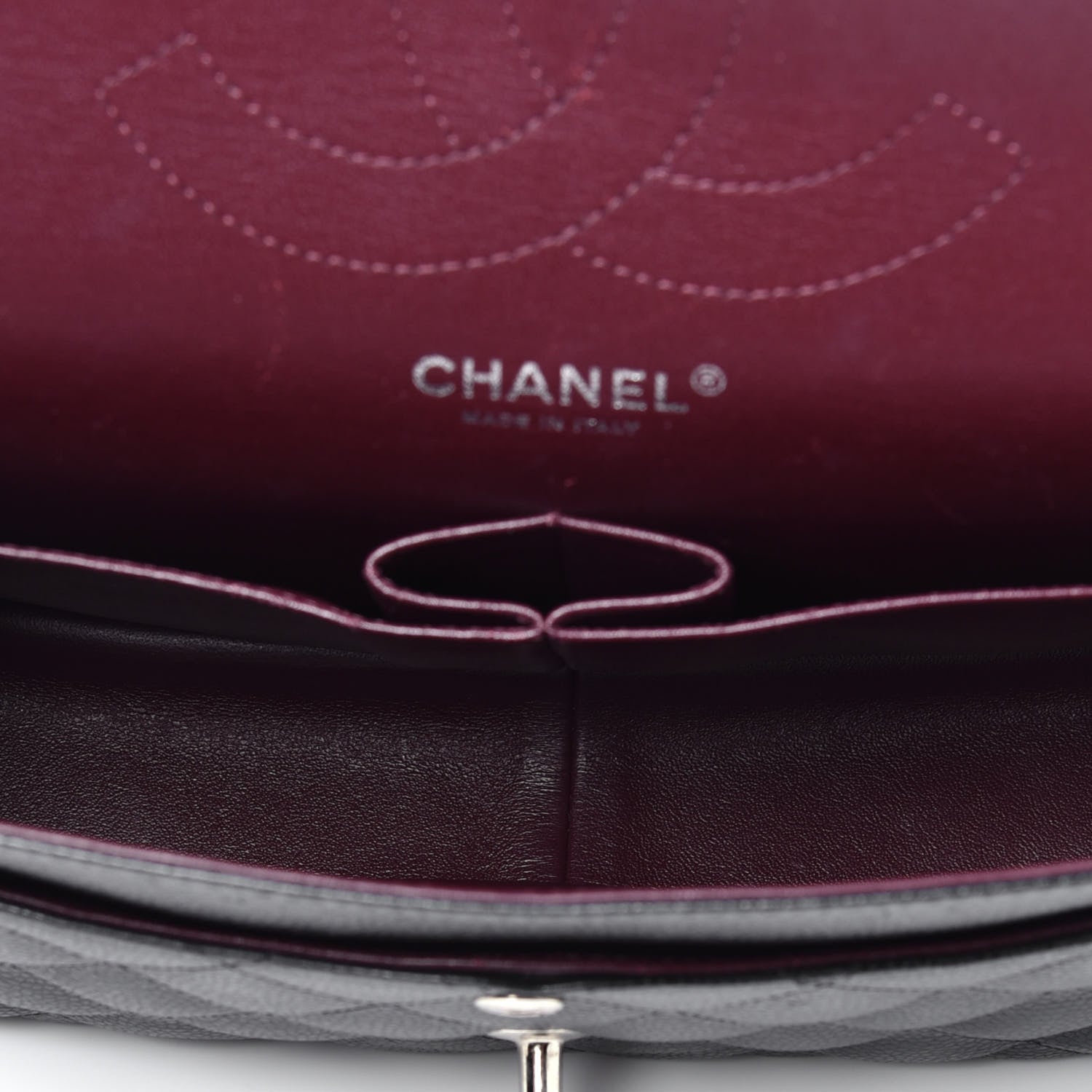 Chanel Caviar Quilted Jumbo Double Flap Black 5 of 9