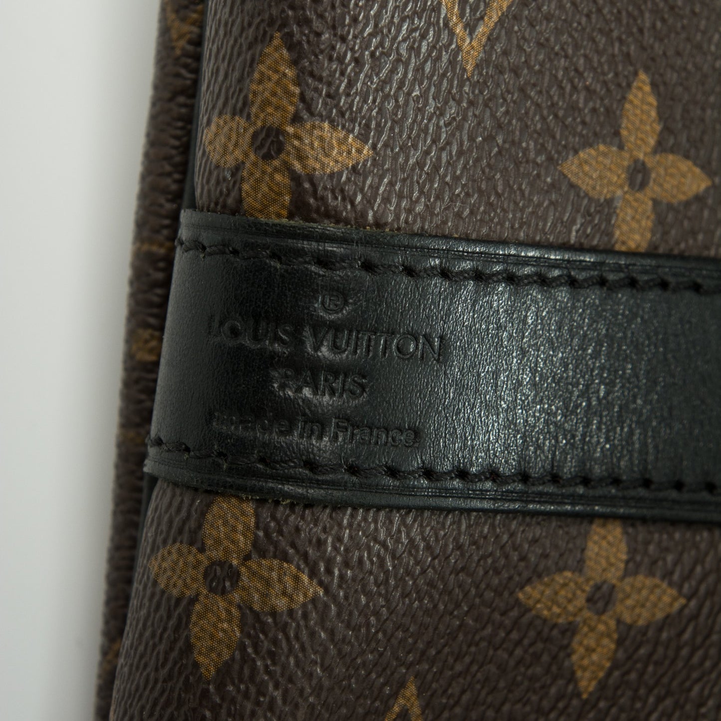 Monogram Macassar Keepall Bandouliere 55