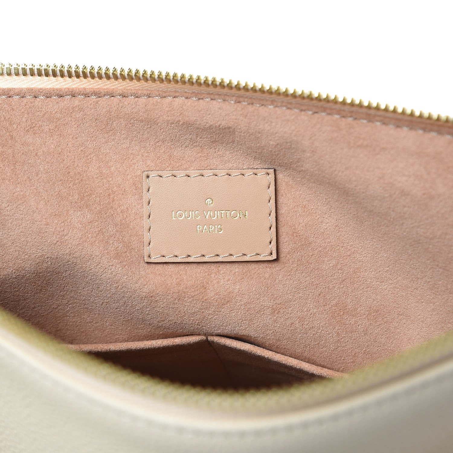 Louis Vuitton Empreinte V Tote MM Beige Rose Creme 6 of 9