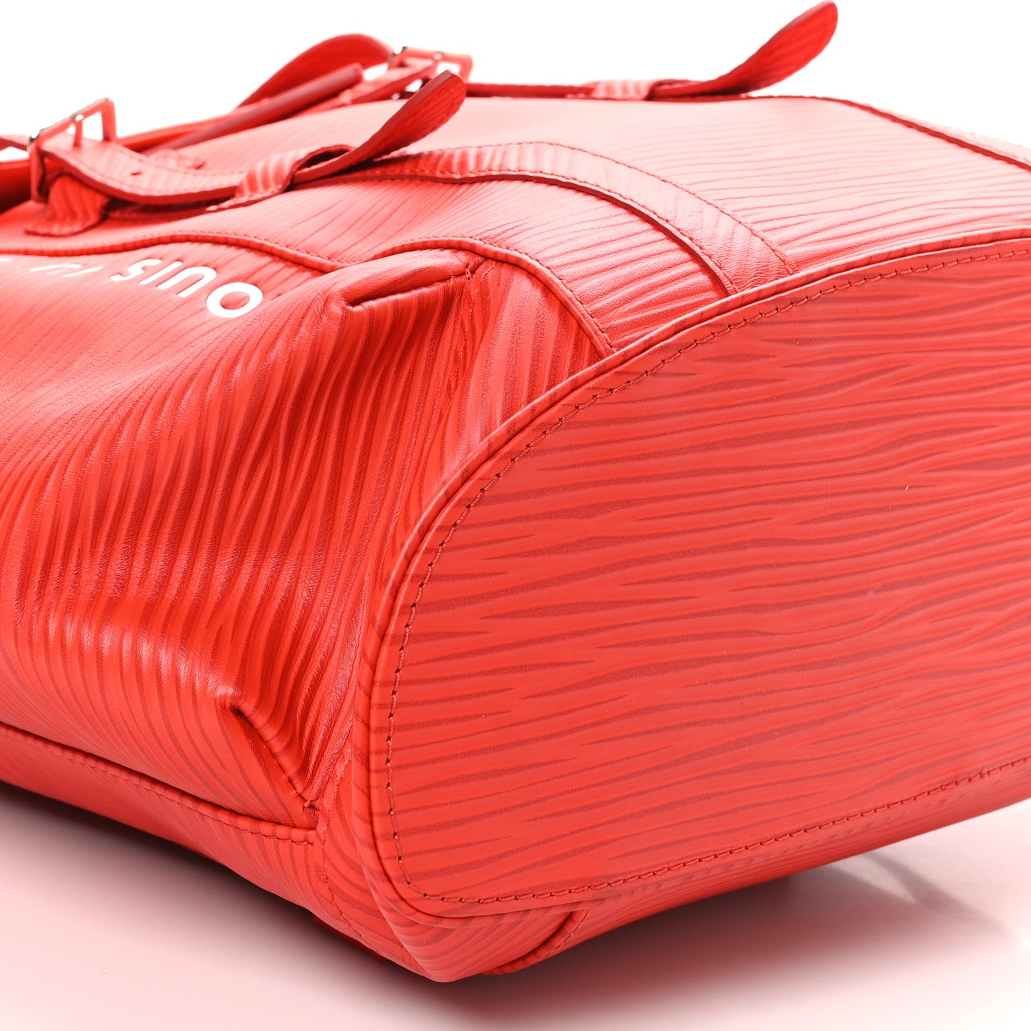 Louis Vuitton Epi Christopher Backpack MM Red 8 of 9