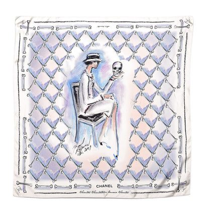 Chanel Silk Les Vanites Scarf Multicolor 1 of 5
