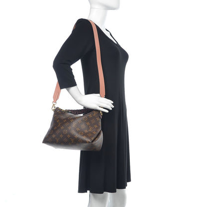 Louis Vuitton Monogram Beaubourg Hobo Mini Bordeaux Red Peach Safran Blue Jean Blue 2 of 10