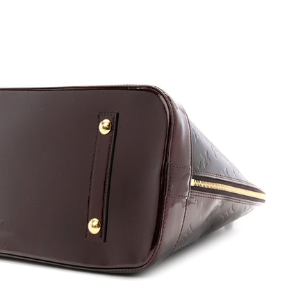 Louis Vuitton Vernis Alma GM Amarante 10 of 10
