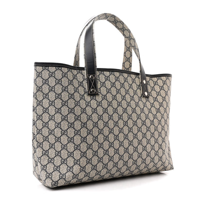 Gucci GG Plus Monogram Medium Signature Web Loop Tote Navy 3 of 10