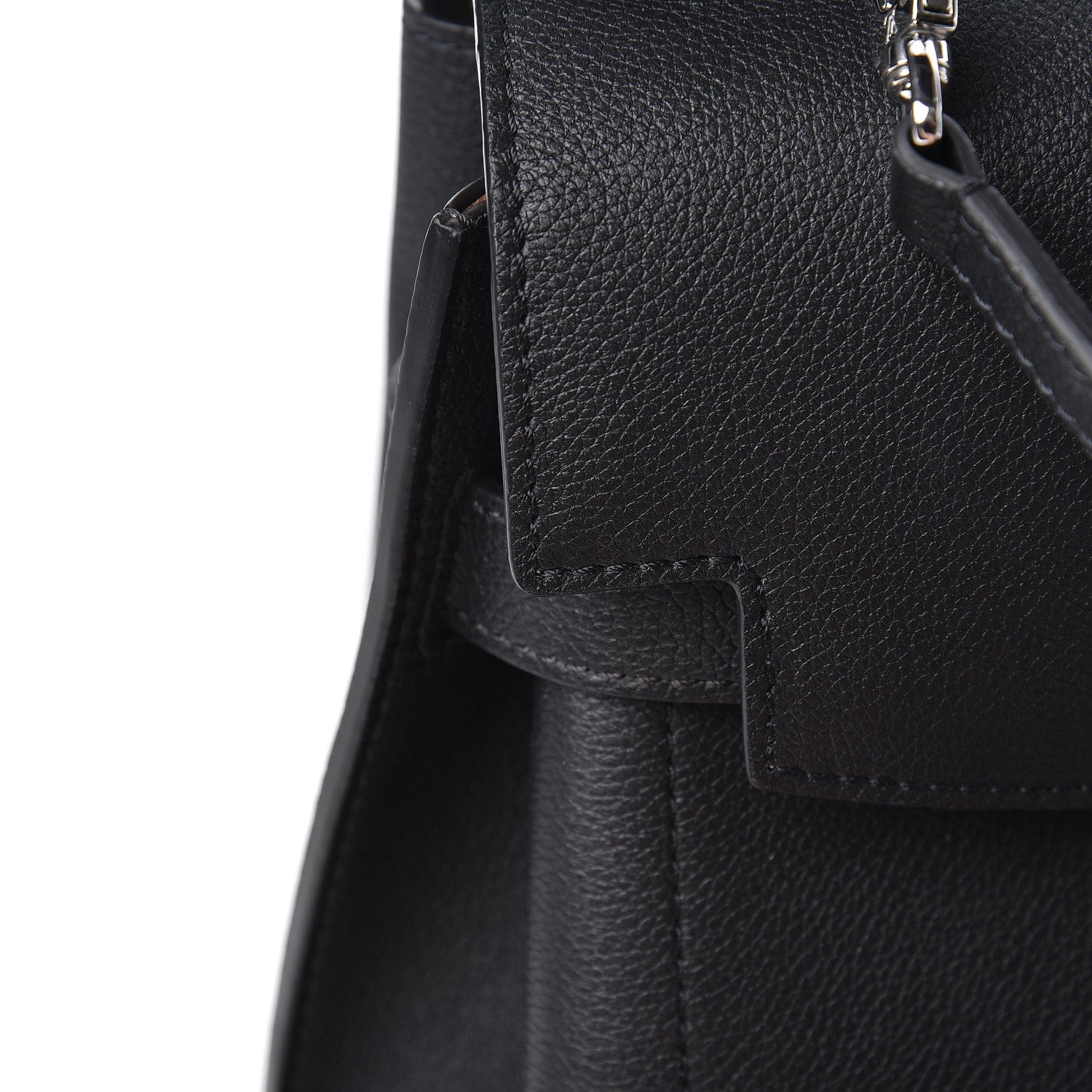Louis Vuitton Calfskin Lockme Ever BB Black 8 of 11