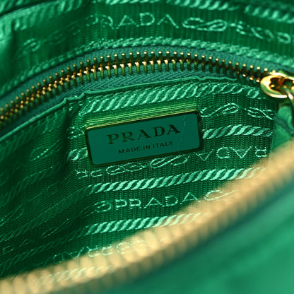 Prada Re-Nylon Saffiano Stitched Re-Edition 1995 Chaine Shoulder Bag Menta 6 of 10