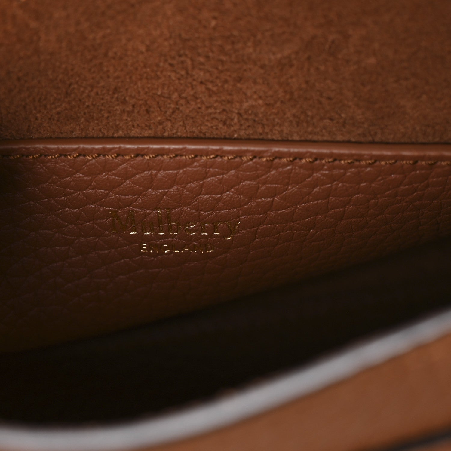 Mulberry Heavy Grain Mini Alexa Chestnut 6 of 10