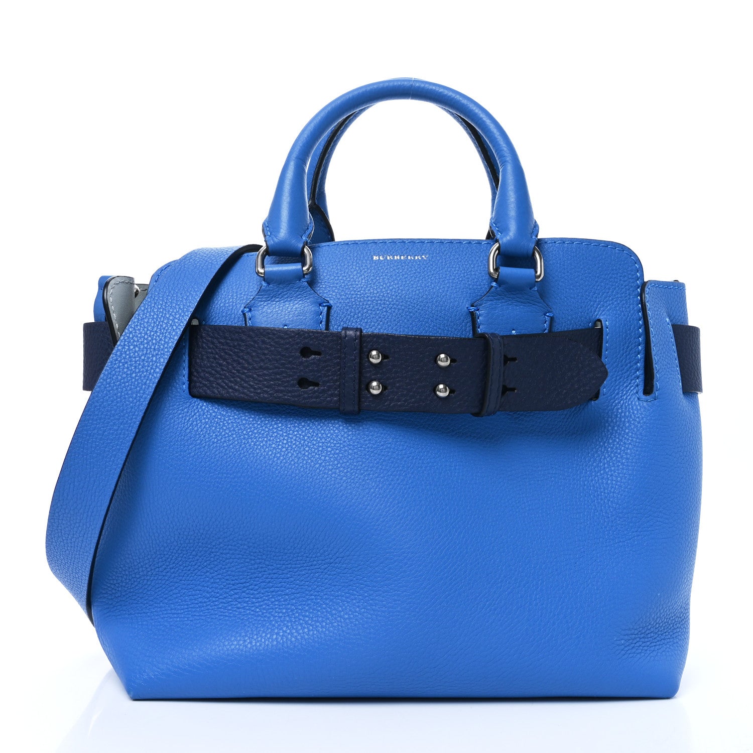 Burberry Soft Grain Calfskin Small Belt Bag Hydrangea Blue 1 of 10