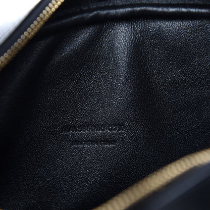 Saint Laurent Grain De Poudre Matelasse Monogram Mini Lou Camera Bag Black 9 of 11