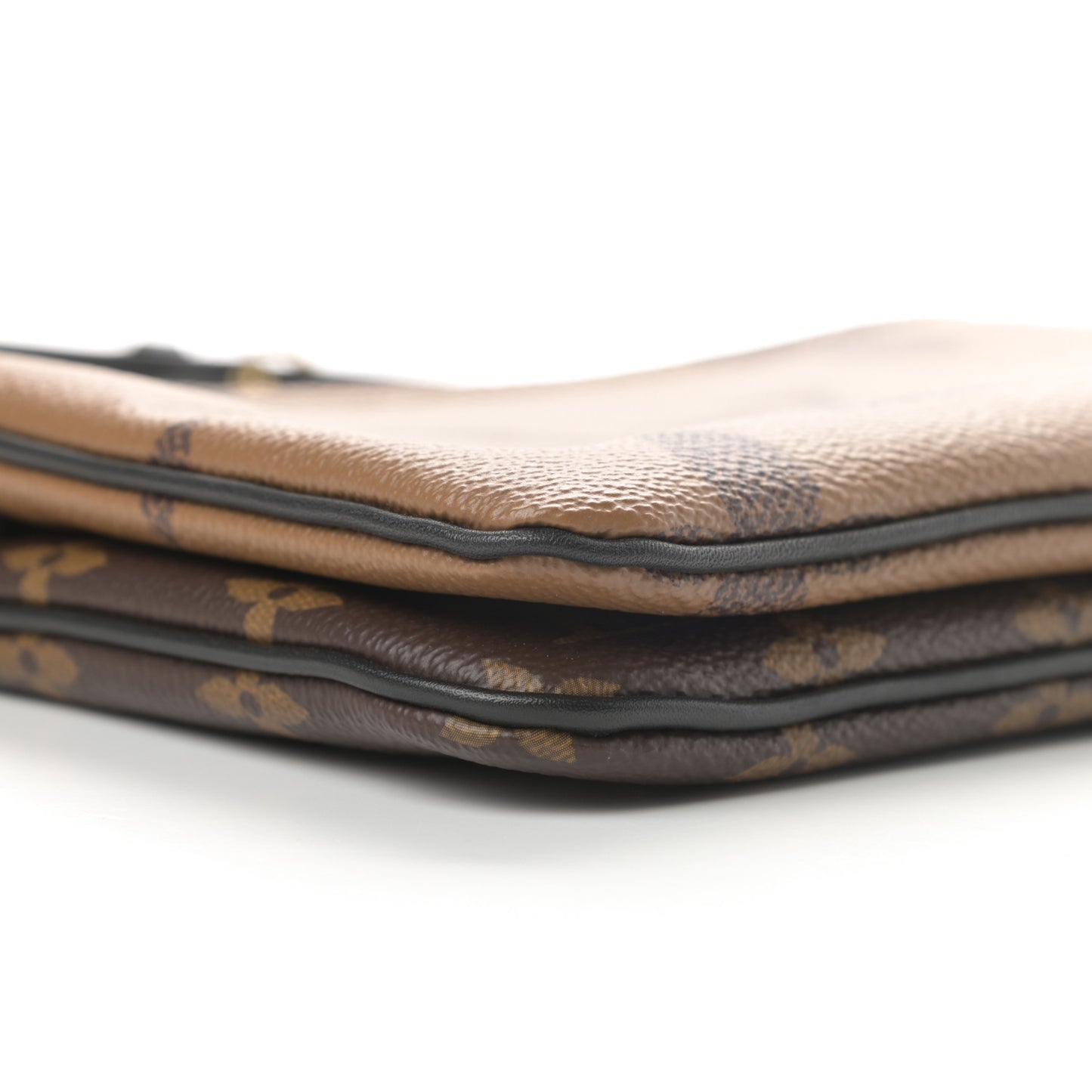 Reverse Monogram Giant Double Zip Pochette