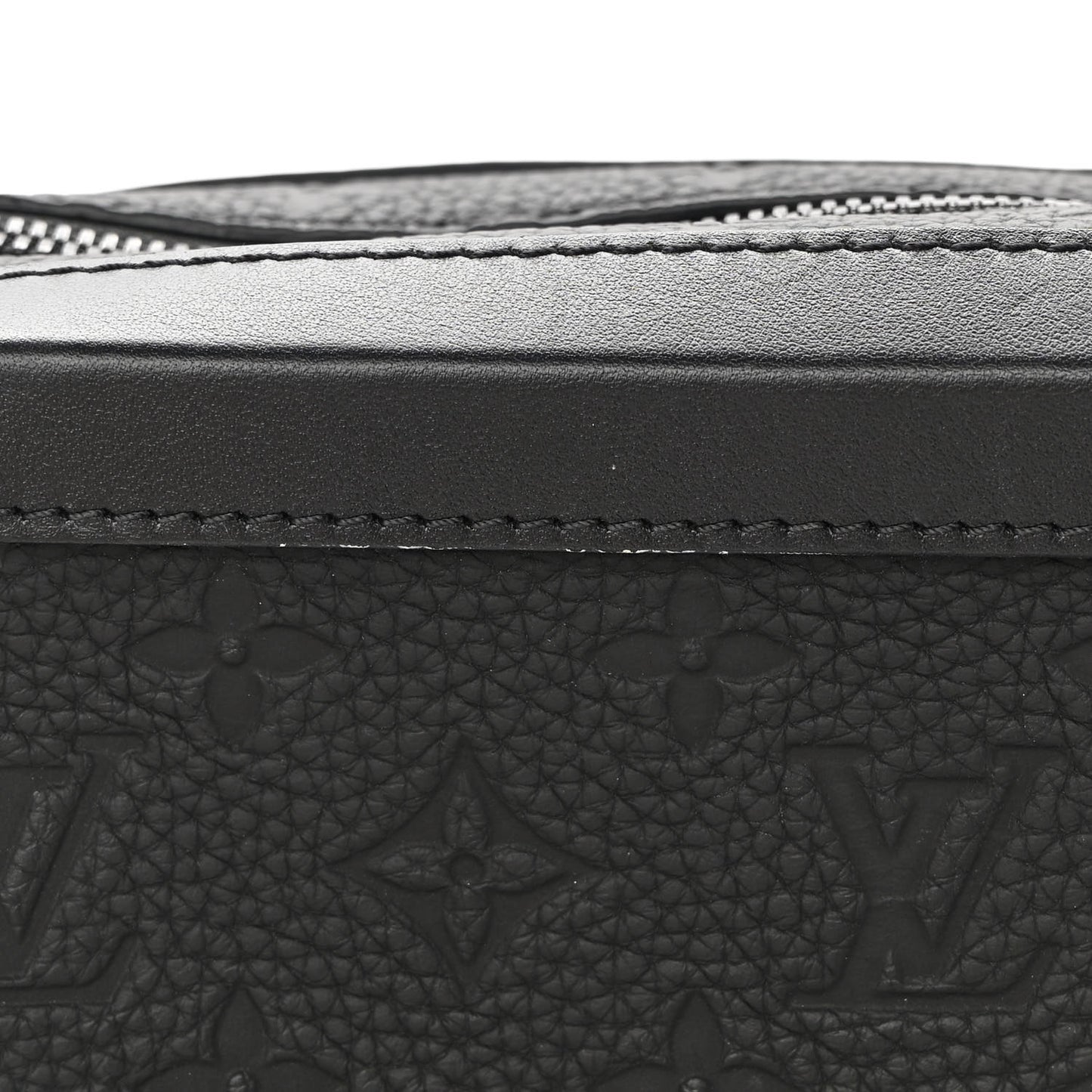 Taurillon Monogram Solar Ray Soft Trunk Black
