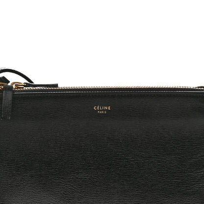 Celine Liege Calfskin Small Trio Crossbody Bag Black 7 of 13
