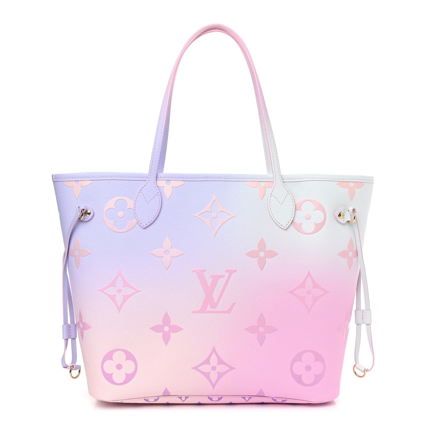 Monogram Giant Spring In The City Neverfull MM Sunrise Pastel