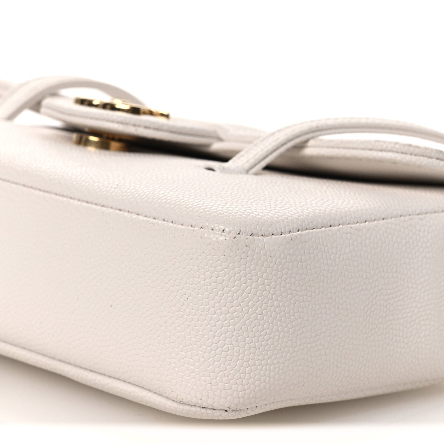 Chanel Shiny Caviar Mini Preppy Coco Shoulder Bag White 9 of 14