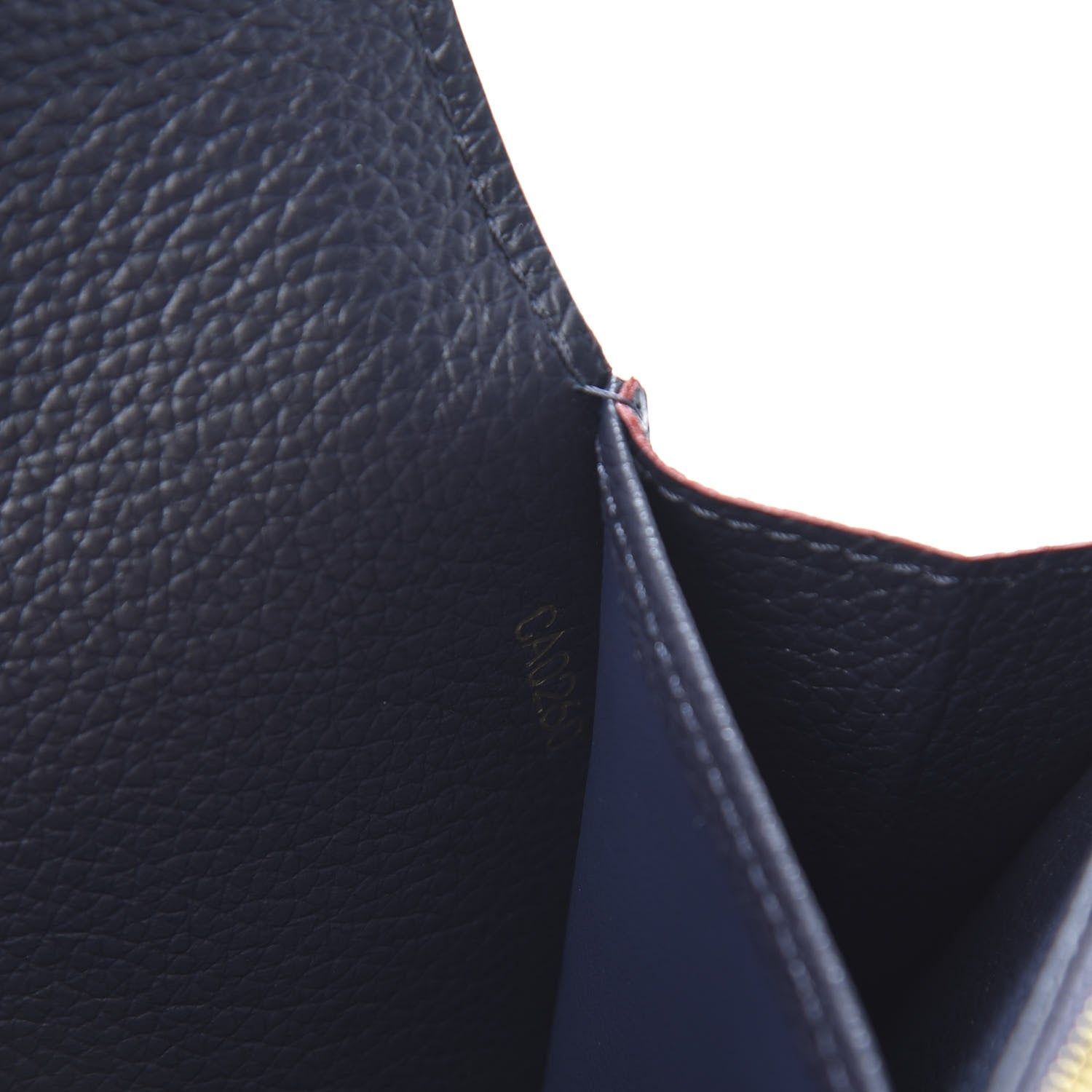 Louis Vuitton Empreinte Sarah Wallet NM Marine Rouge 7 of 7