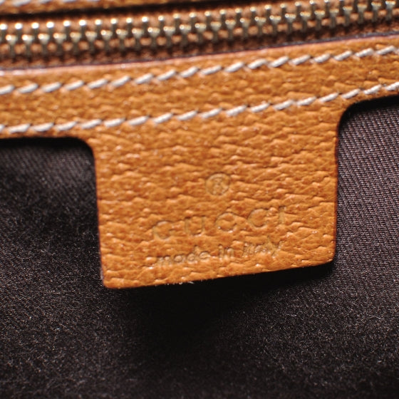 Monogram GG Bardot Tote Brown