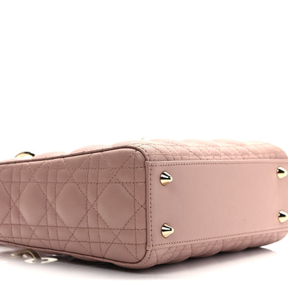 Christian Dior Lambskin Cannage Small My ABCDior Lady Dior Fard 7 of 8