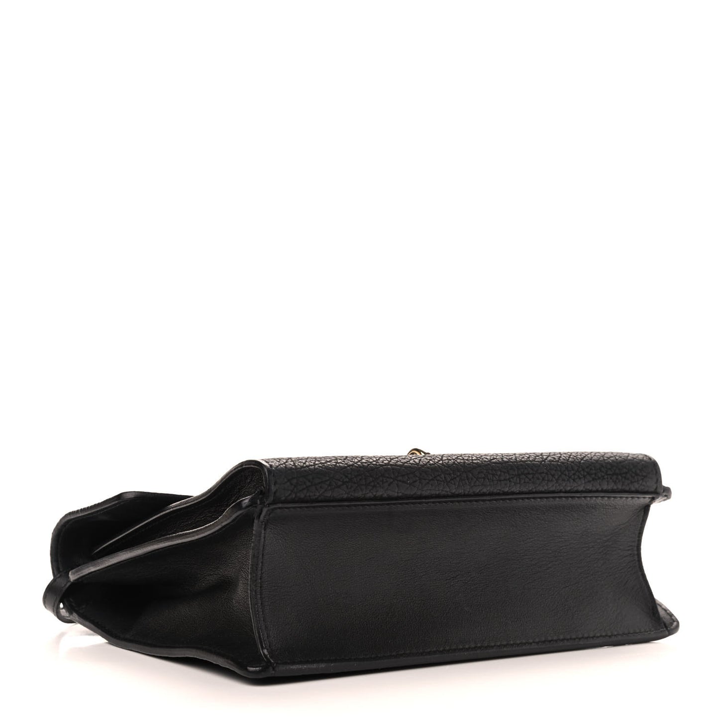 Grainy Nubuck Small Macken Crossbody Bag Black