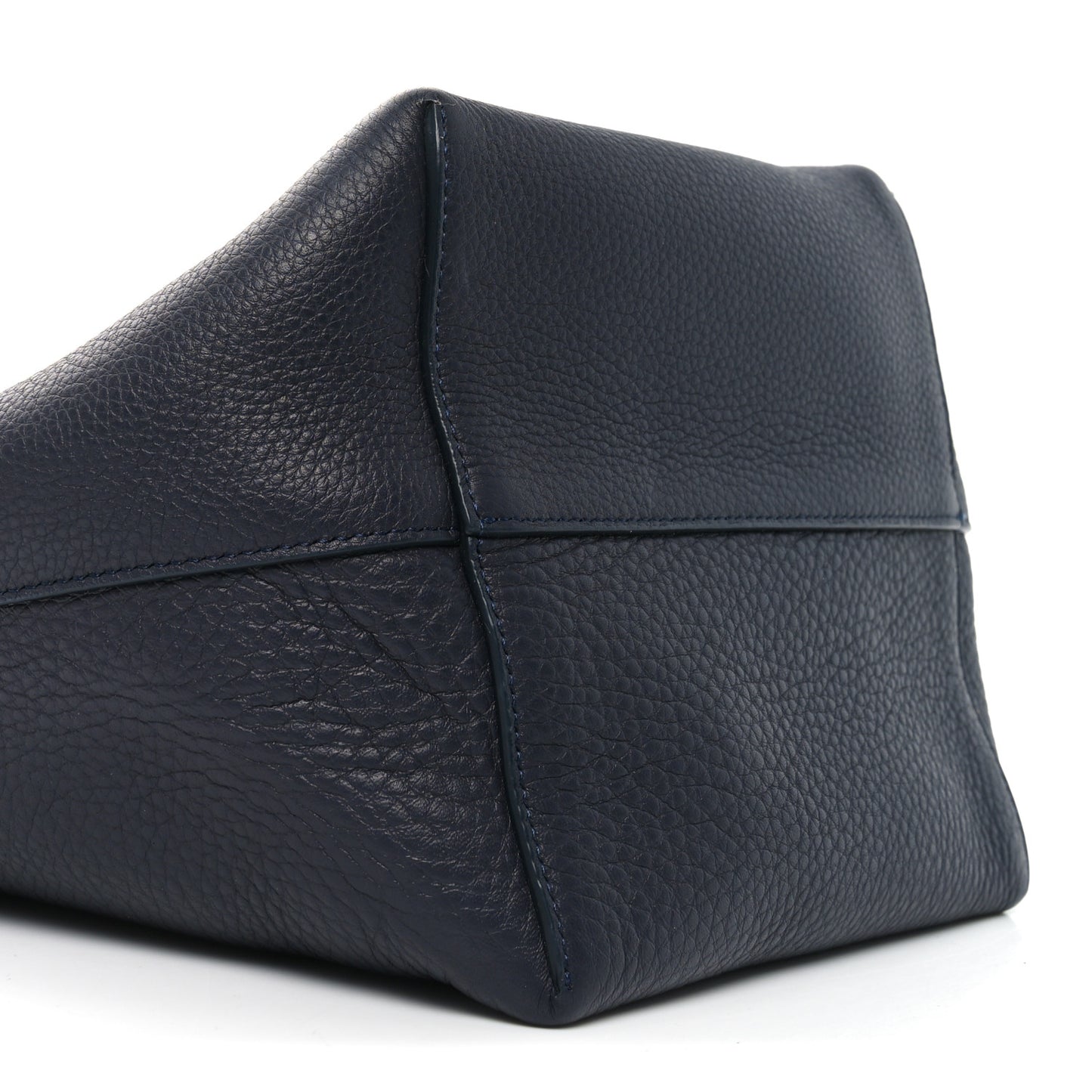 Grained Calfskin Medium N/S Park Tote Marine