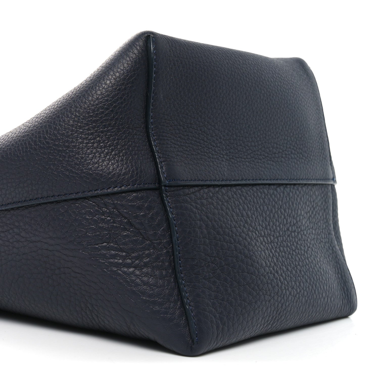 The Row Grained Calfskin Medium N/S Park Tote Marine 9 of 10