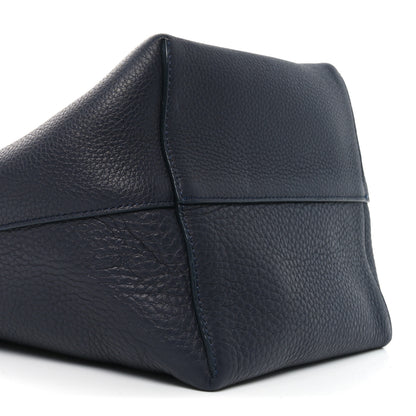 The Row Grained Calfskin Medium N/S Park Tote Marine 9 of 10