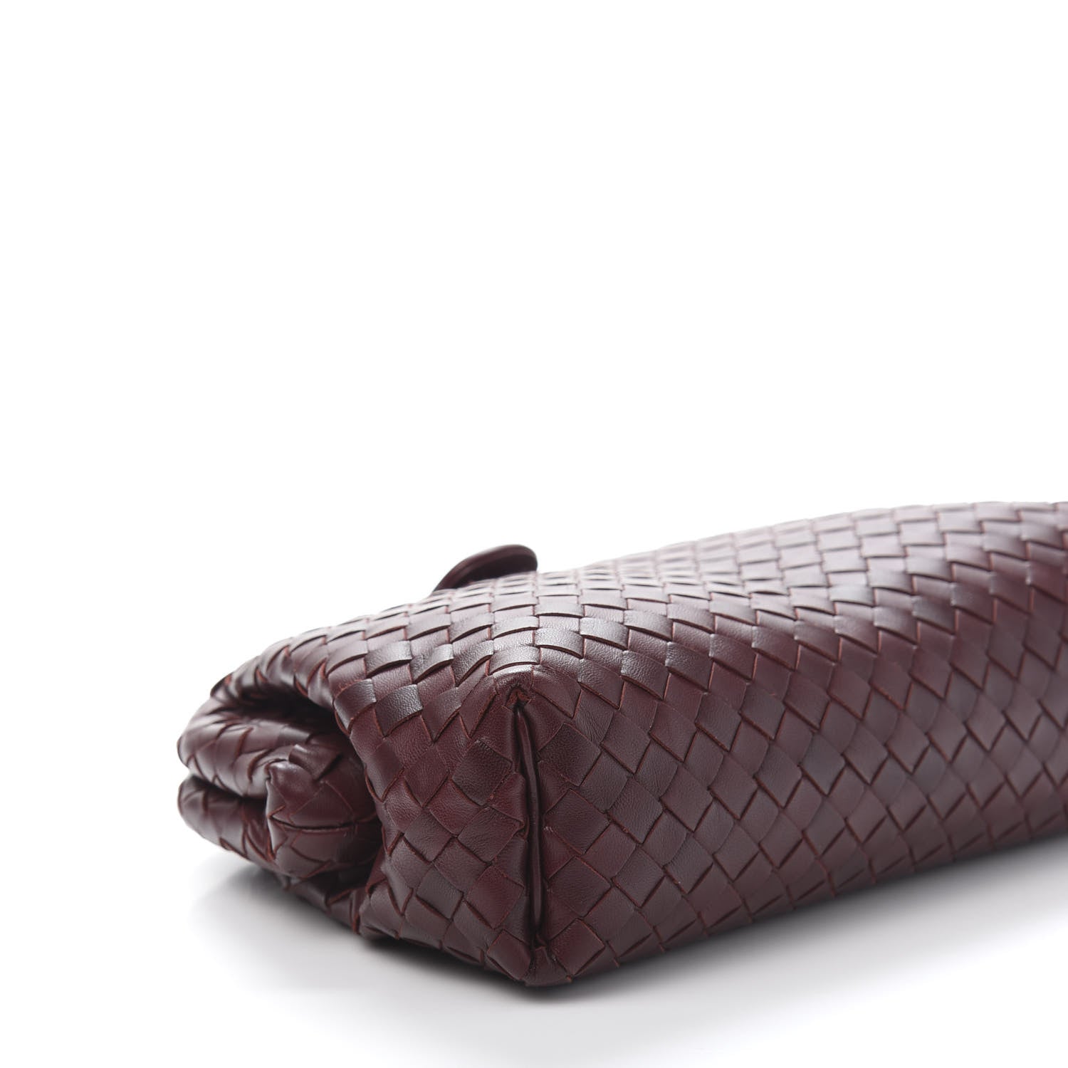 Bottega Veneta Nappa Intrecciato The Lauren 1980 Clutch Gigolo Red 7 of 9