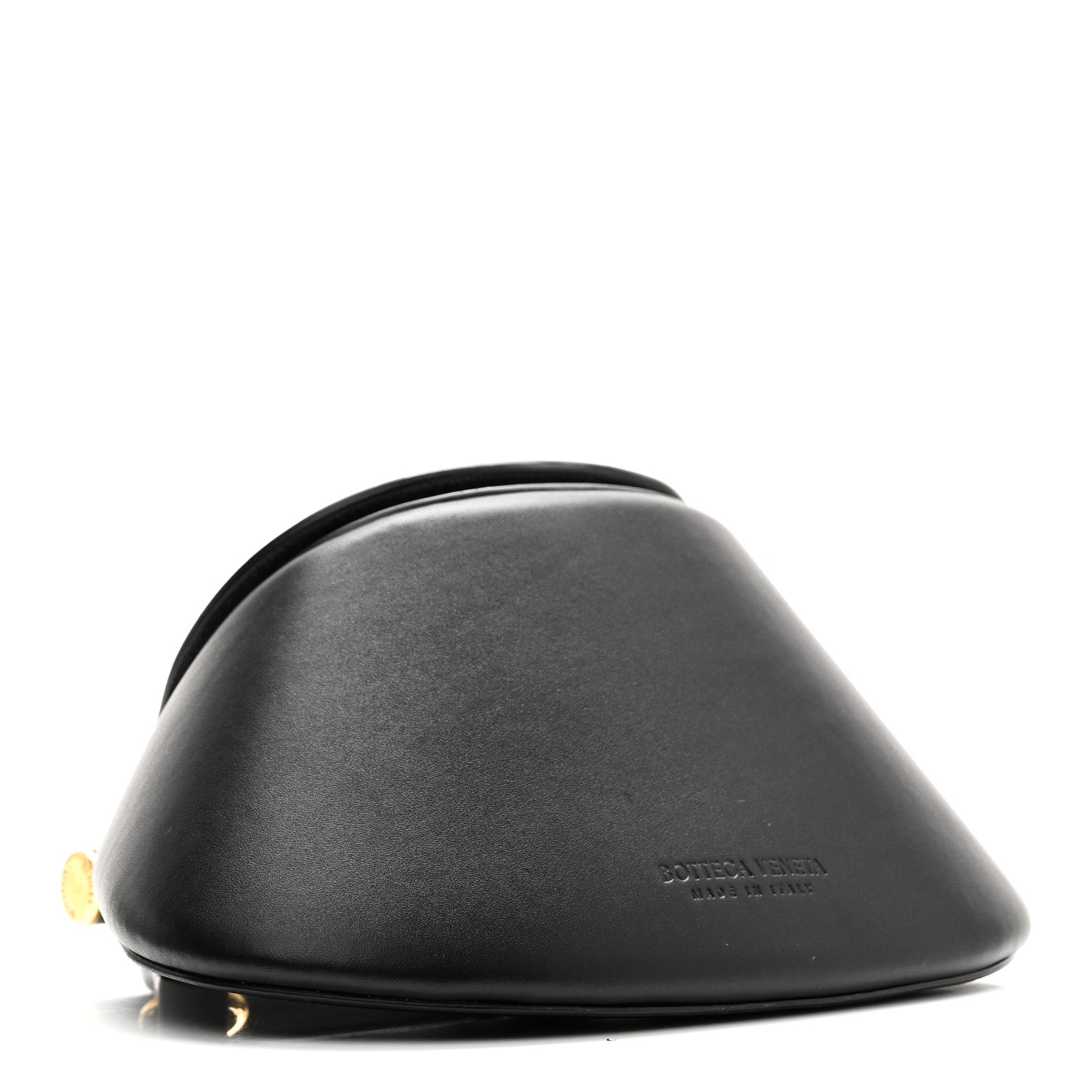 Bottega Veneta Calfskin Small Fisherman Bag Black 4 of 9
