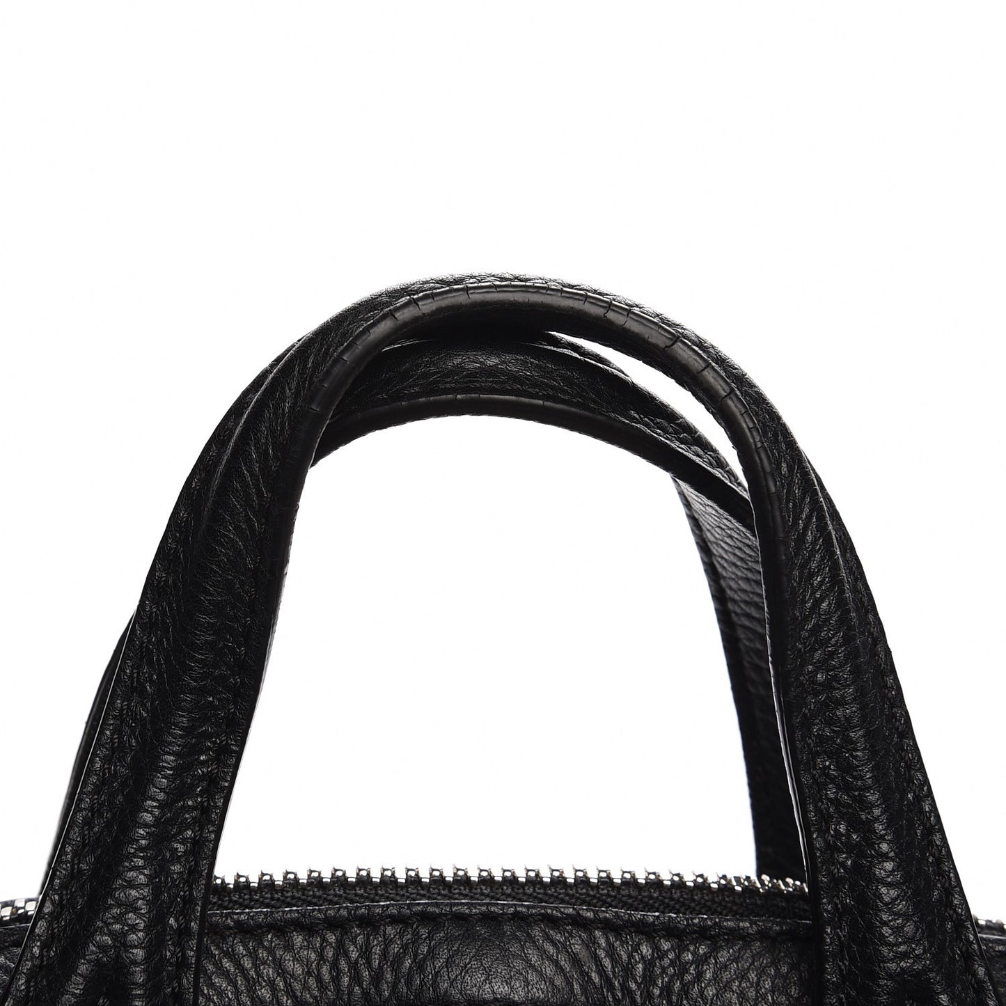 Pebbled Calfskin Medium Palma Nightingale Black