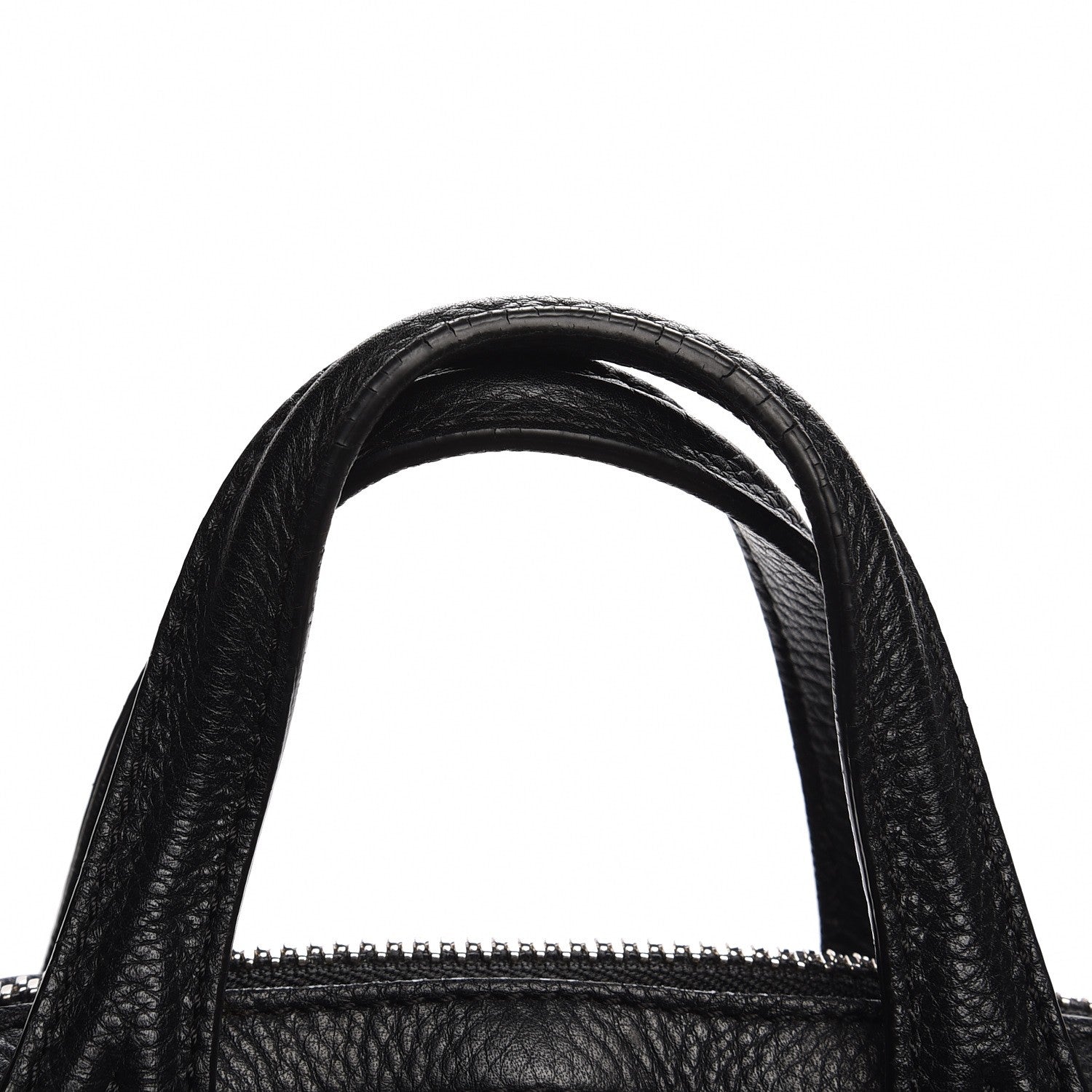 Givenchy Pebbled Calfskin Medium Palma Nightingale Black 9 of 9