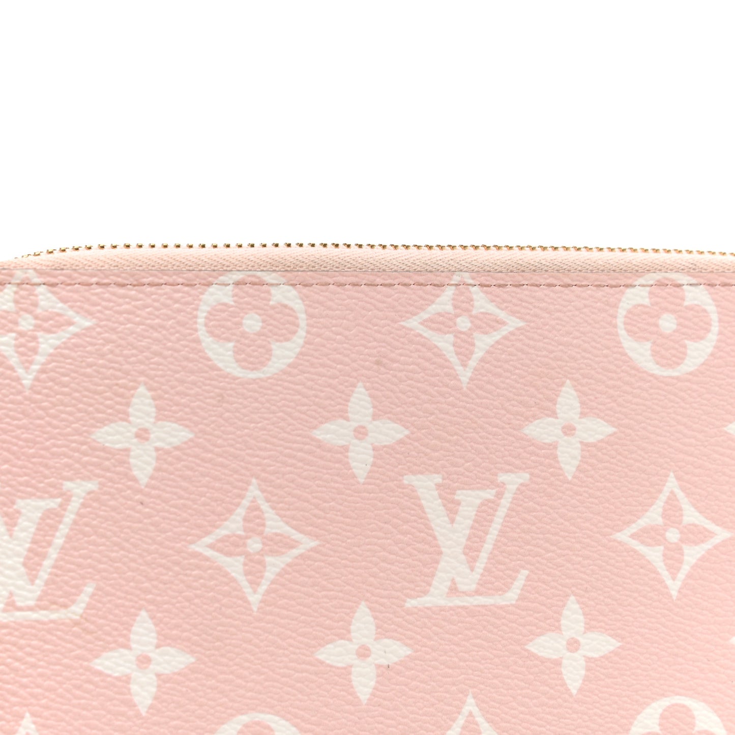 Monogram Giant Zippy Wallet Rouge Rose