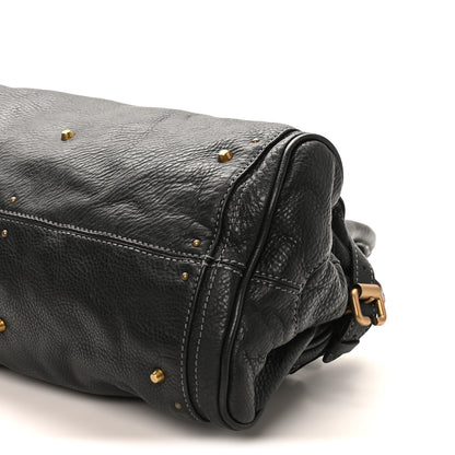 Chloe Calfskin Medium Paddington Satchel Black 9 of 10