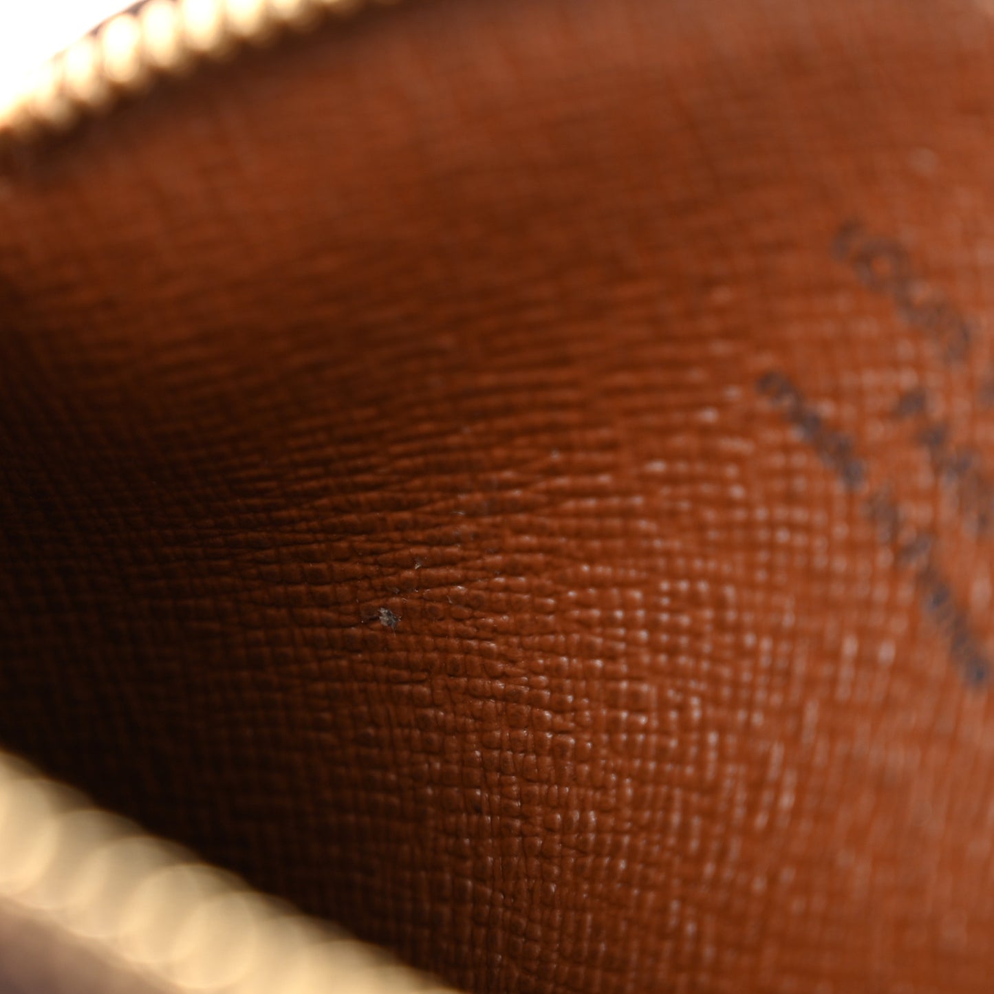 Monogram Round Coin Purse