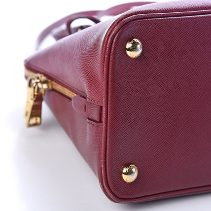 Prada Saffiano Lux Medium Promenade Tote Cherry 5 of 14