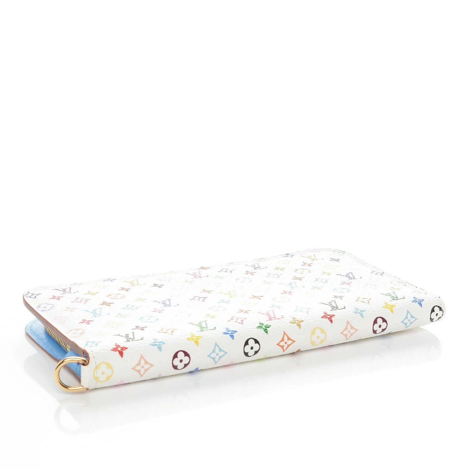 Louis Vuitton Monogram Multicolor Insolite Wallet White Raisin 4 of 6