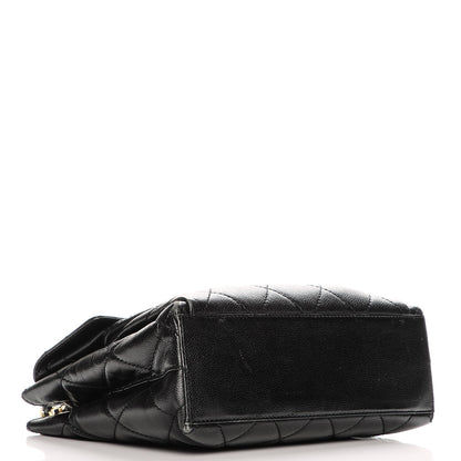 Chanel Caviar Quilted Flap Shoulder Bag Black 4 of 12