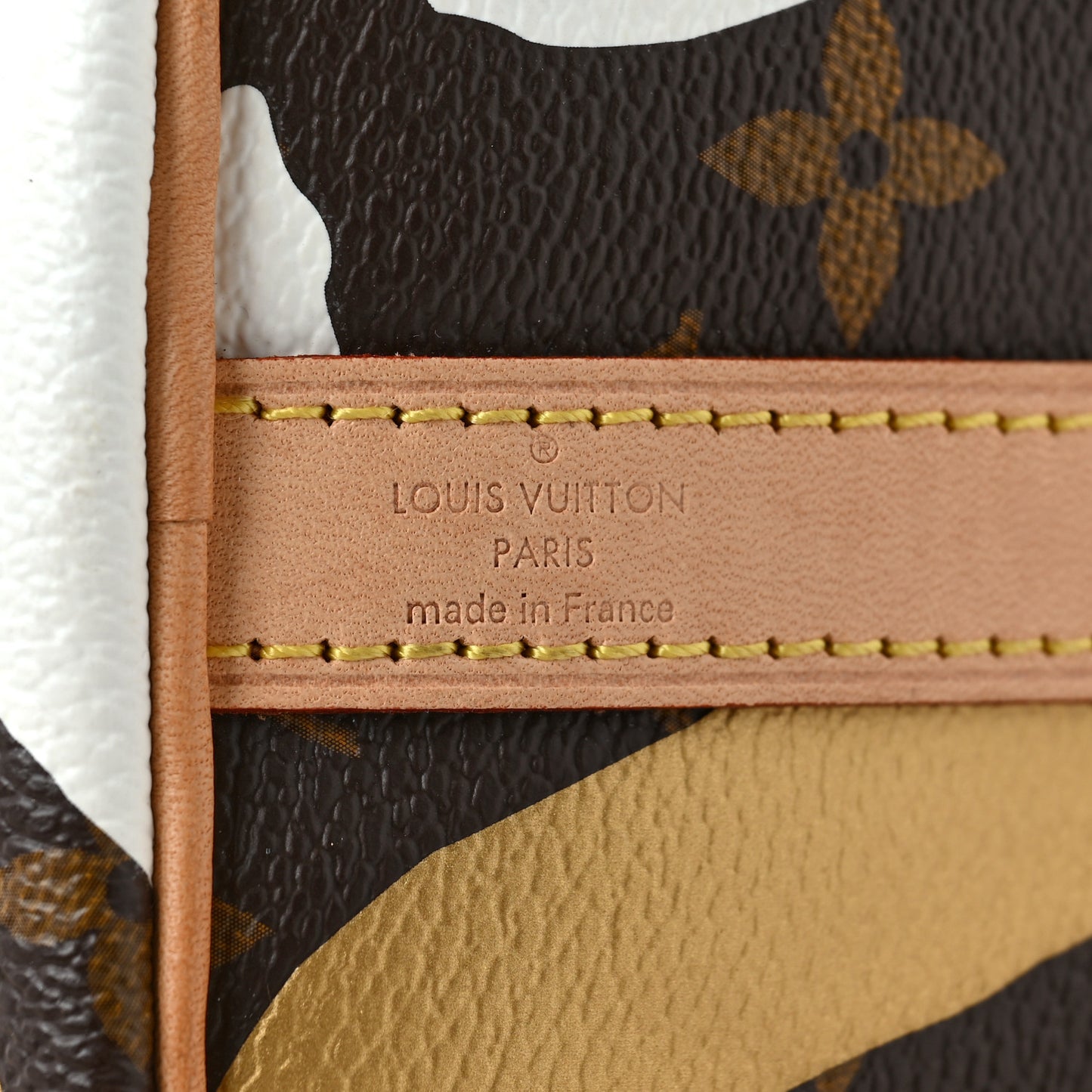 X LOL Monogram Speedy BB Gold Silver