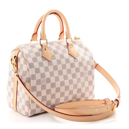 Louis Vuitton Damier Azur Speedy Bandouliere 25 3 of 9