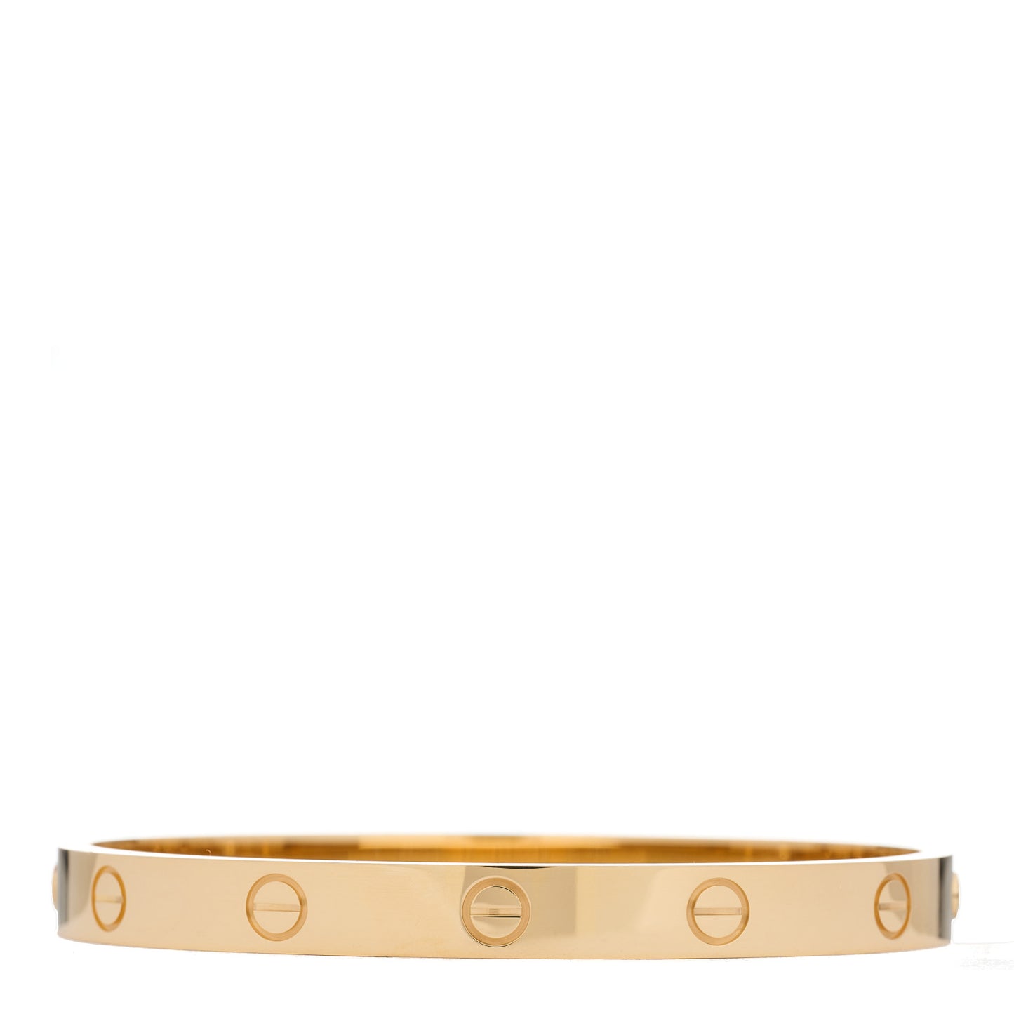 18K Yellow Gold LOVE Bracelet 17