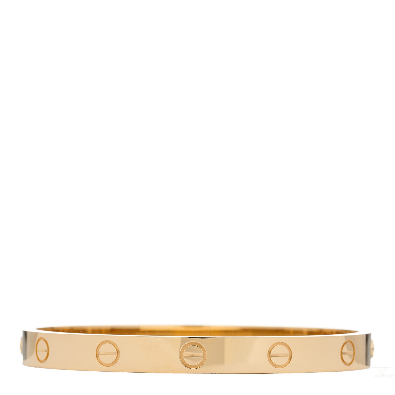 Cartier 18K Yellow Gold LOVE Bracelet 17 2 of 5