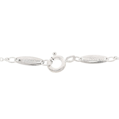 Tiffany Sterling Silver Turquoise Elsa Peretti Color By The Yard Bracelet 7 of 7