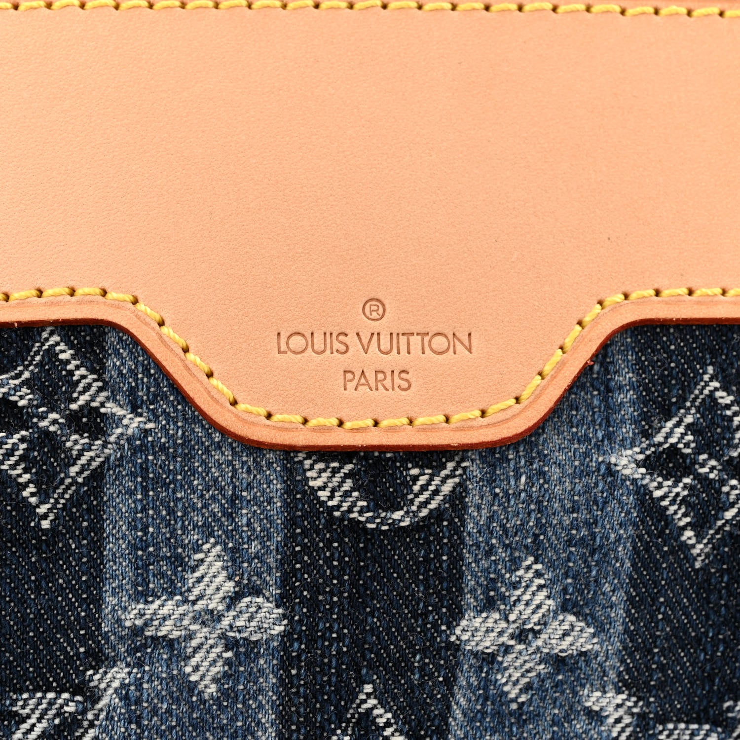 Louis Vuitton Denim Raye Cabas GM 8 of 11