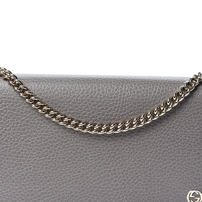 Gucci Dollar Calfskin Medium Betty Chain Wallet Loess 6 of 9