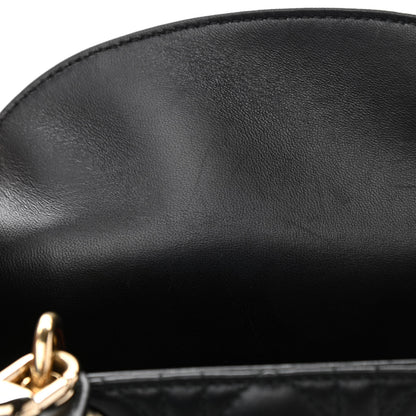 Christian Dior Lambskin Cannage Small Lucky Badges My Lady Dior Black 12 of 14