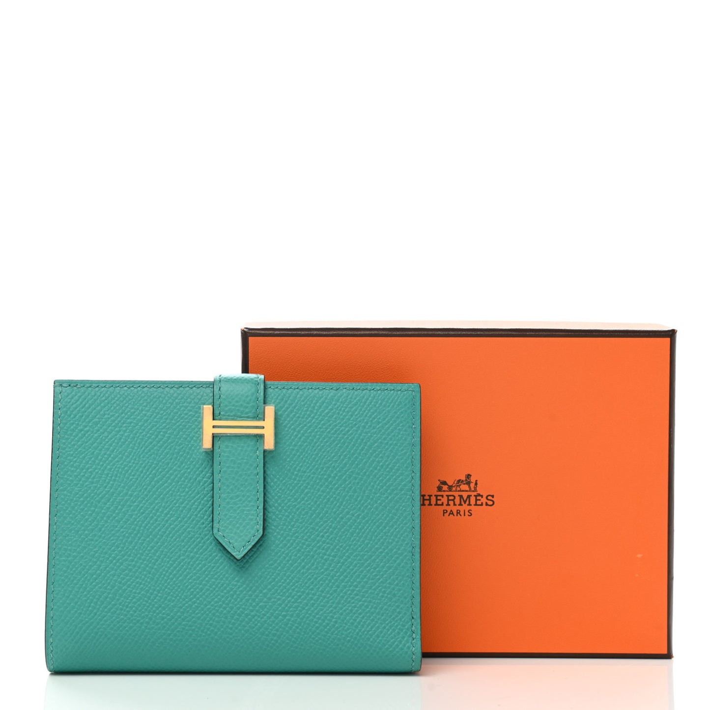 Epsom Bearn Compact Wallet Vert Verone