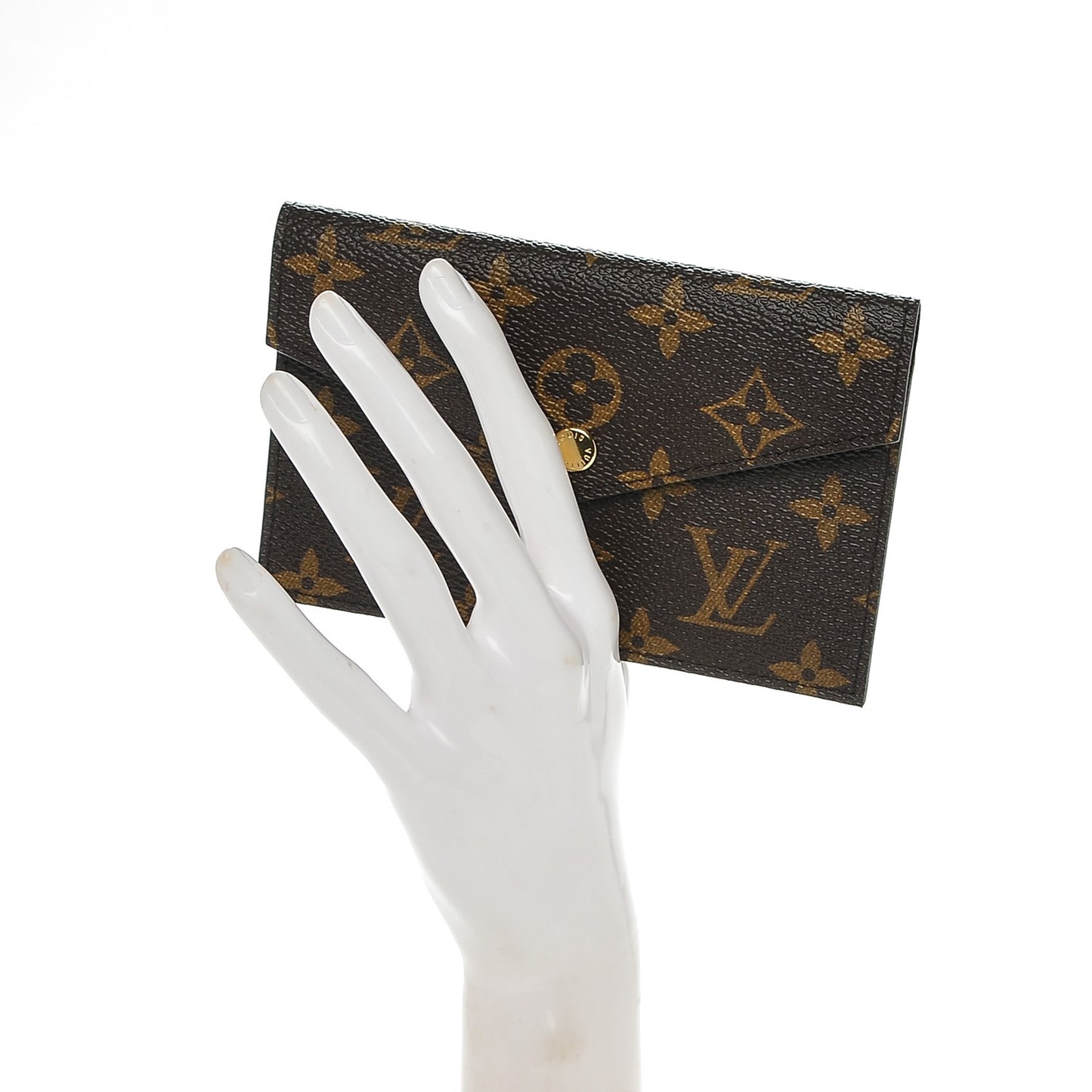 Monogram Daily Organizer Envelope Insert Black
