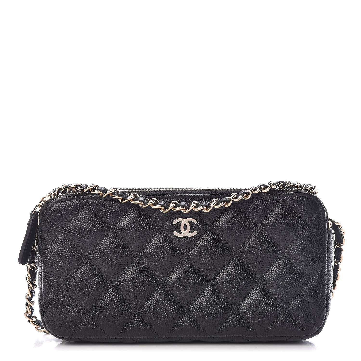 Chanel Caviar Quilted Small Clutch With Chain Black 1 of 14