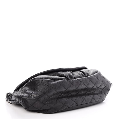 Chanel Caviar Half Moon Large Flap Black 5 of 9