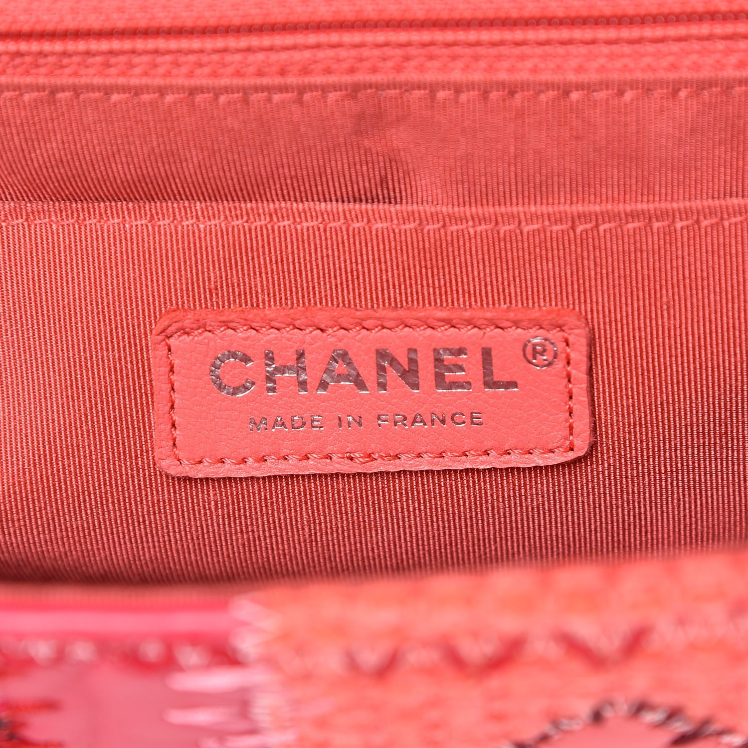 Chanel Tweed Patchwork Jumbo Single Flap Pink 7 of 10